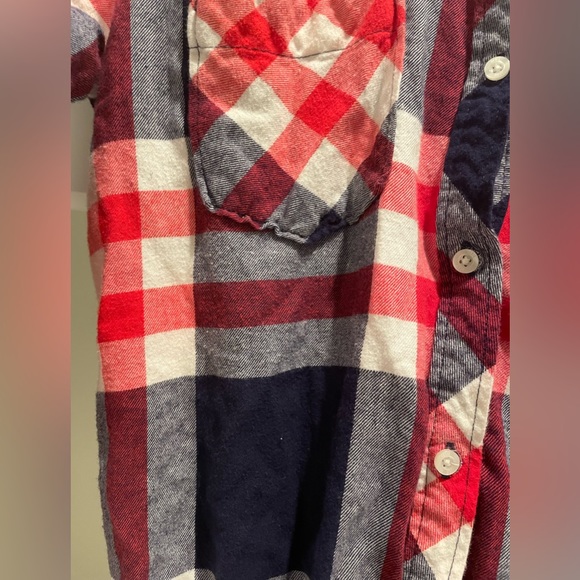 Aerie Plaid Pajama Romper - Picture 2 of 15